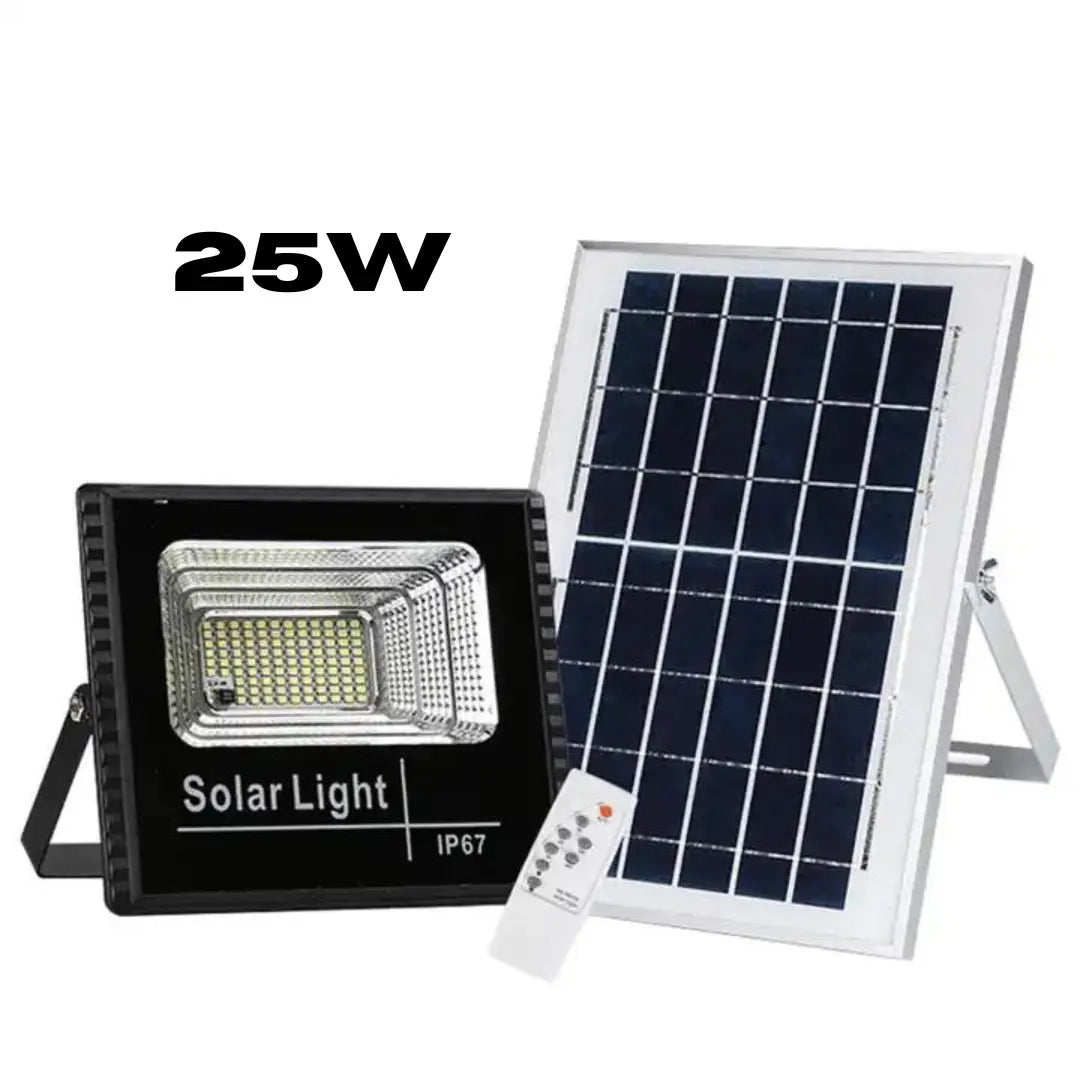 Green Light | Projecteur solaire LED 25W