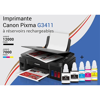 CANON l IMPRIMANTE MULTIFONCTION PIXMA G3411